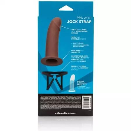 CALIFORNIA EXOTICS - PPA AVEC JOCK STRAP MARRON