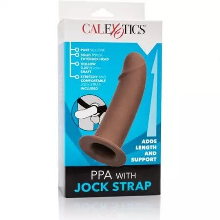 CALIFORNIA EXOTICS - PPA AVEC JOCK STRAP MARRON