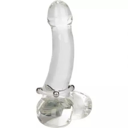 CALIFORNIA EXOTICS - BAGUE EN SILICONE PERLÉE ACIER L