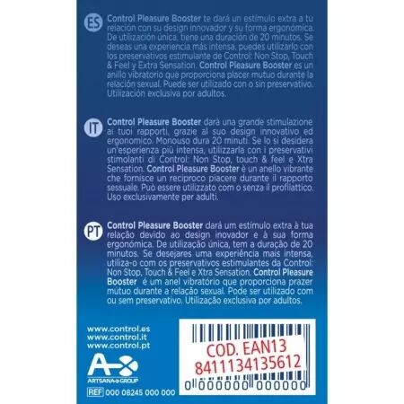 CONTROL - ANNEAU VIBRATEUR PLEASURE BOOSTER