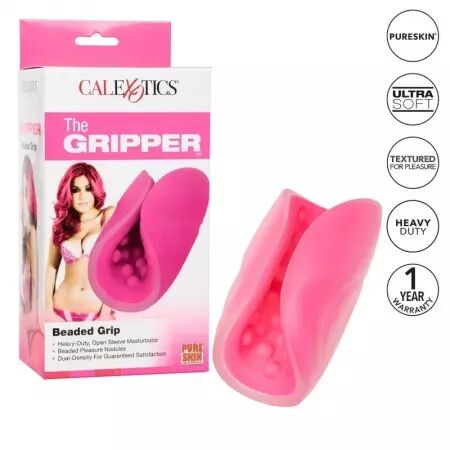 CALIFORNIA EXOTICS - MASTURBATEUR  GRIP PERLÉ