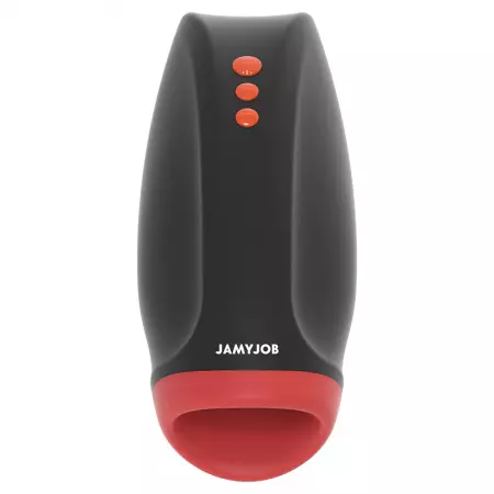 JAMYJOB - MASTURBATEUR NOVAX AVEC VIBRATION ET COMPRESSION