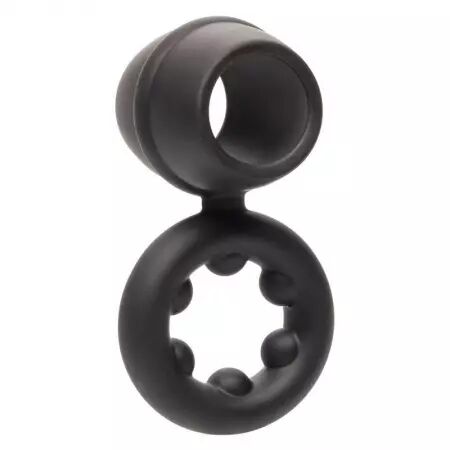 CALIFORNIA EXOTICS - BAGUE ALPHA DUAL MAGNUM NOIR