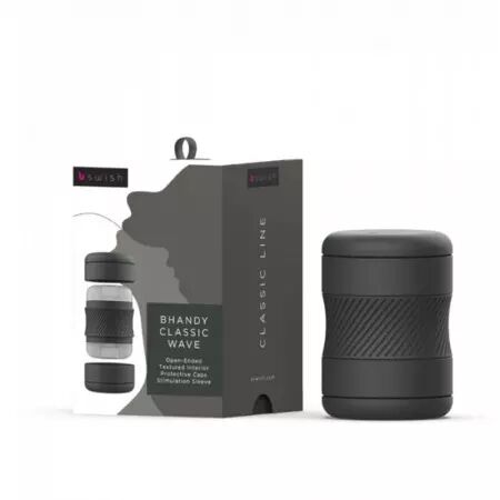 B SWISH - MASTURBATEUR NOIR CLASSIQUE BHANDY