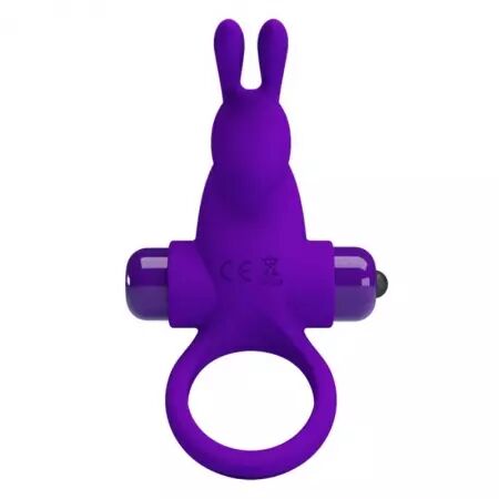 PRETTY LOVE - ANNEAU VIBRATEUR I RABBIT POUR PÉNIS VIOLET