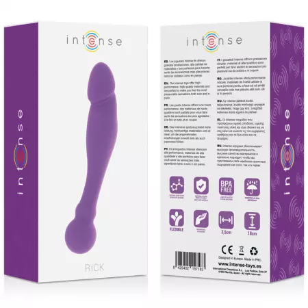 INTENSE - SILICONE RICK DUAL LILAS