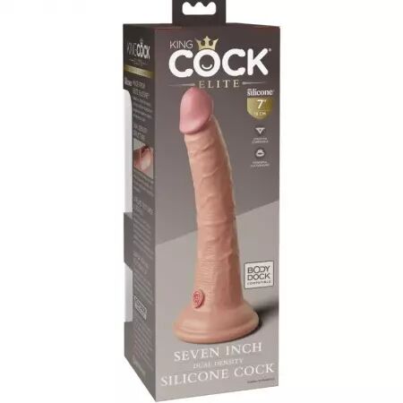 KING COCK - ELITE GODE RÉALISTE EN SILICONE 17.8 CM