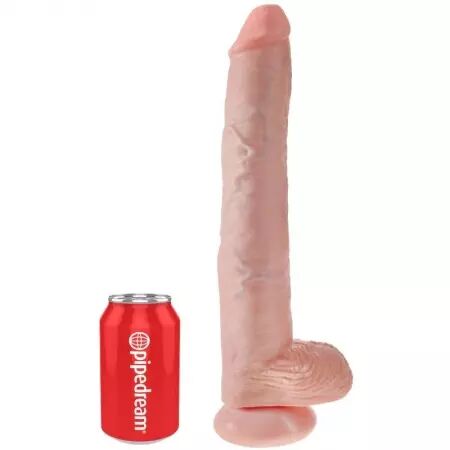 KING COCK - GODE AVEC COUILLES 35.6 CM - CHAIR
