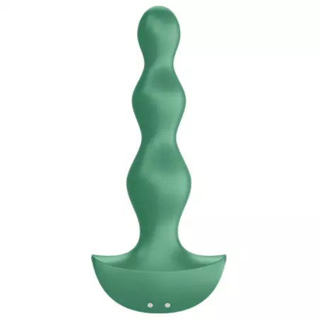 SATISFYER - VIBRATEUR LOLLI PLUG 2 PLUG VERT