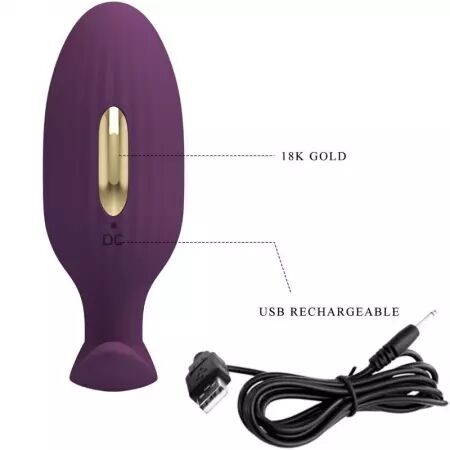 PRETTY LOVE - PLUG ANAL CONTRÔLÉ PAR APPLICATION JEFFERSON VIOLET