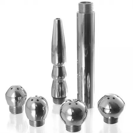 METAL HARD - ENSEMBLE DE NETTOYAGE VAGINAL/ANAL 5PCS