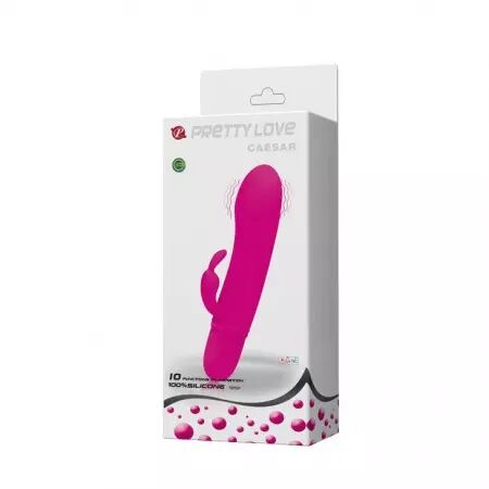 PRETTY LOVE - FLIRTATION VIBRATEUR AVEC LAPIN CÉSAR