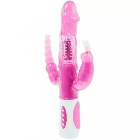 BAILE - PRETTY BUNNY TRIPLE VIBRATEUR ROTATEUR