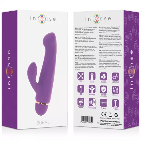 INTENSE - BORAL 20 VITESSES SILICONE LILAS