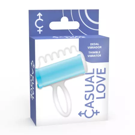 CASUAL LOVE - BLEU FINGER STIMULATEUR