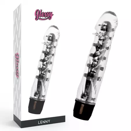 GLOSSY - VIBRATEUR LENNY NOIR