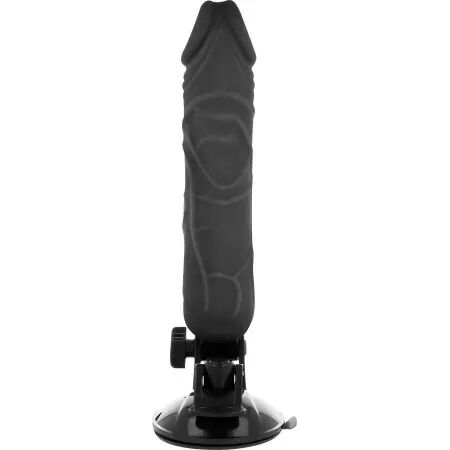 BASECOCK - VIBRATEUR RÉALISTE TÉLÉCOMMANDE NOIR 20 CM