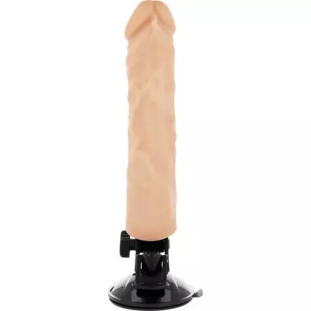 BASECOCK - VIBRATEUR RÉALISTE TÉLÉCOMMANDE NATUREL 21 CM