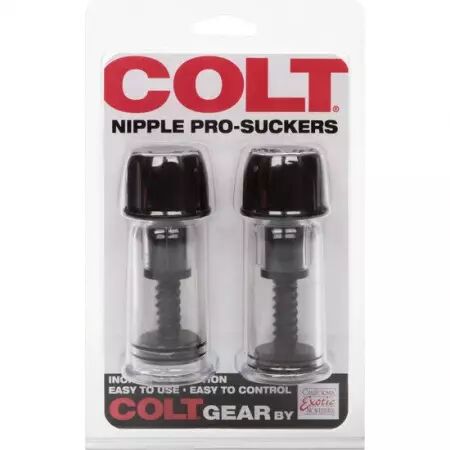 CALIFORNIA EXOTICS - COLT NIPPLE PROSUCKERS NOIR
