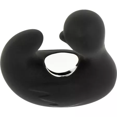 BLACK&SILVER - DÉ À DÉS À CANARD RECHARGEABLE EN SILICONE STIMULANT DUCKYMANIA