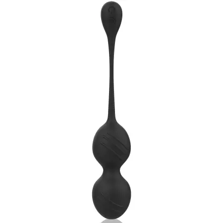 RITHUAL - BALLES DE KEGEL VIBRANTES RECHARGEABLES NISHA NOIRES