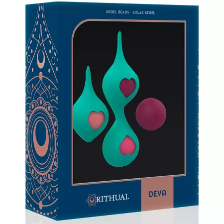 RITHUAL - ENSEMBLE DENTRAÎNEMENT PELVIEN DEVA AQUA GREEN