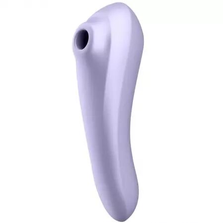 SATISFYER - VIBRATEUR DUAL PLEASURE AIR PULSE MAUVE