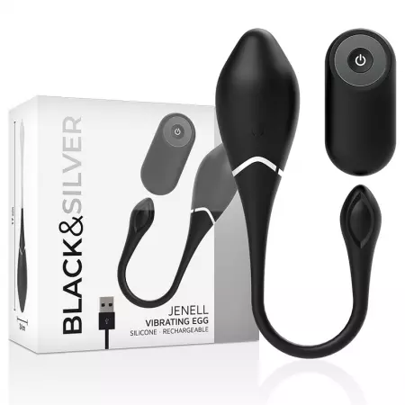 BLACK&SILVER - UF VIBRANT RECHARGEABLE JENELL