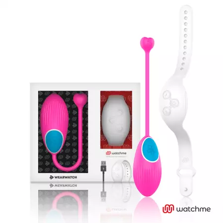 WEARWATCH - TÉLÉCOMMANDE WATCHME TECHNOLOGIE UF FUCHSIA / NIVEO