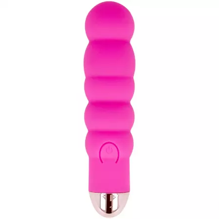 DOLCE VITA - VIBRATEUR RECHARGEABLE SIX ROSE 7 VITESSES
