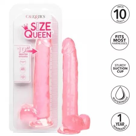 CALIFORNIA EXOTICS - GODE REINE TAILLE ROSE 25.5 CM
