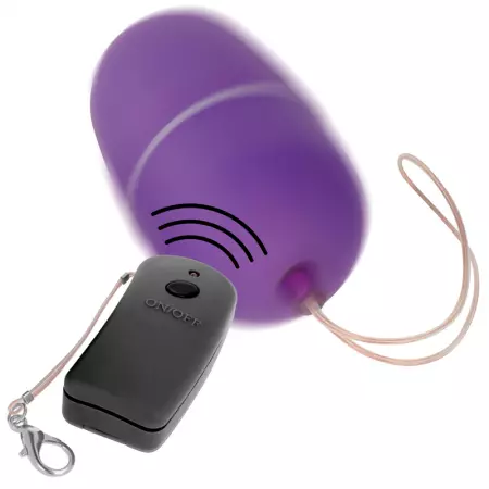 ONLINE - OEUF VIBRANT AVEC TÉLÉCOMMANDE LILAS