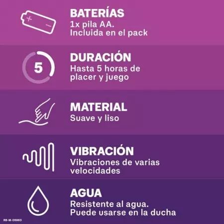 DUREX - VIBRATEUR ORGASMIQUE INTENSE PURE FANTASY
