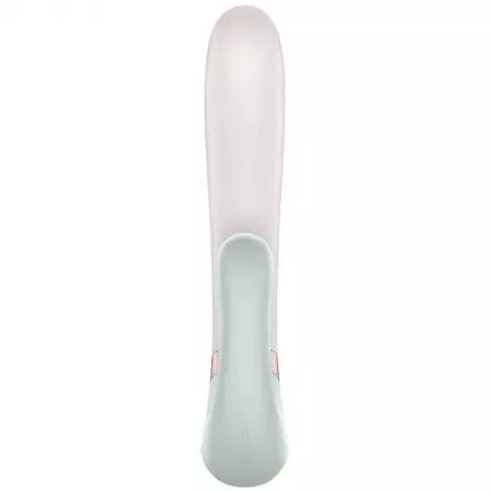 SATISFYER - APPLICATION HEAT WAVE VIBRATEUR BLANC