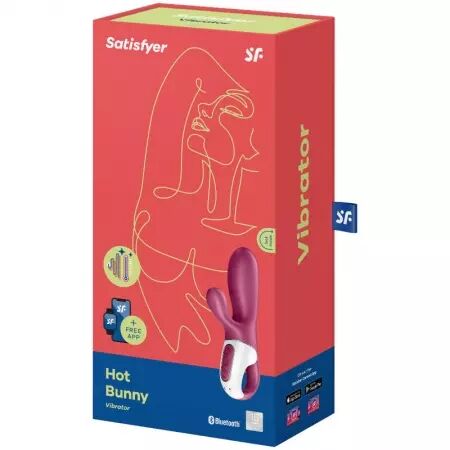 SATISFYER - VIBRATEUR POINT G HOT BUNNY