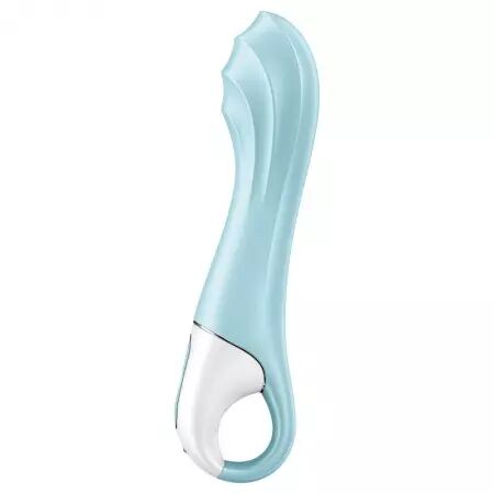 SATISFYER - AIR PUMP VIBRATOR 5+ APP GONFLABLE G-SPOT VIBRATOR BLEU