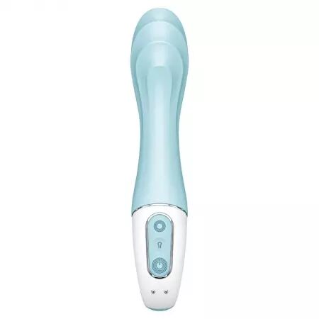 SATISFYER - AIR PUMP VIBRATOR 5+ APP GONFLABLE G-SPOT VIBRATOR BLEU