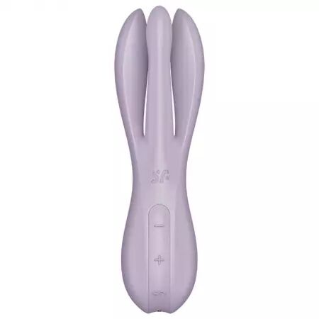 SATISFYER - VIBRATEUR THREESOME 2 VIOLET