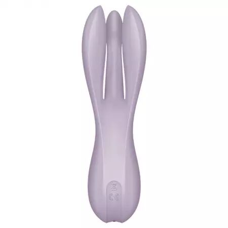 SATISFYER - VIBRATEUR THREESOME 2 VIOLET