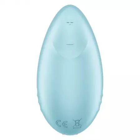 SATISFYER - VIBRATEUR  POSER TROPICAL TIP BLEU