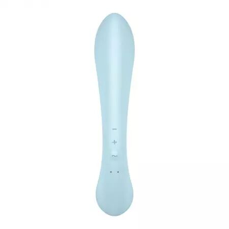 SATISFYER - VIBRATION HYBRIDE TRIPLE OH BLEU