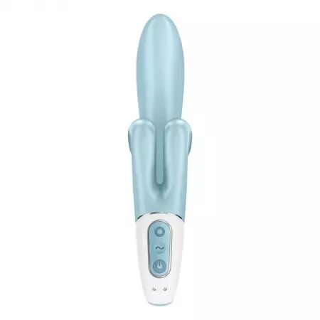 SATISFYER - VIBRATION DE LAPIN TOUCH ME BLEU