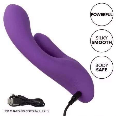 CALIFORNIA EXOTICS - STELLA DUAL PLEASER VIOLET