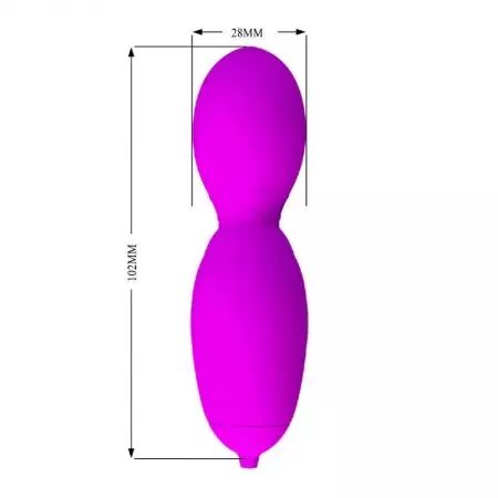 PRETTY LOVE - MASSEUR  ROTATION ET VIBRATION VEGA 12 FONCTIONS FUCHSIA