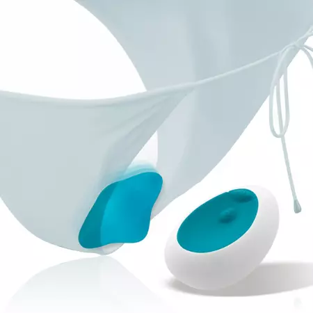 INTENSE - SAMANTHA PANTIE TÉLÉCOMMANDE BLEU
