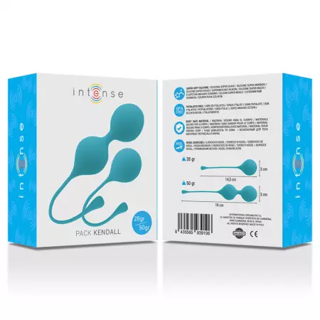 INTENSE - PACK BALLES KEGEL KENDALL BLEU
