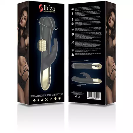 IBIZA - VIBRATEUR LAPIN ROTATIF