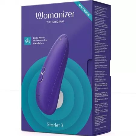 WOMANIZER - STIMULATEUR CLITORAL STARLET 3 INDIGO
