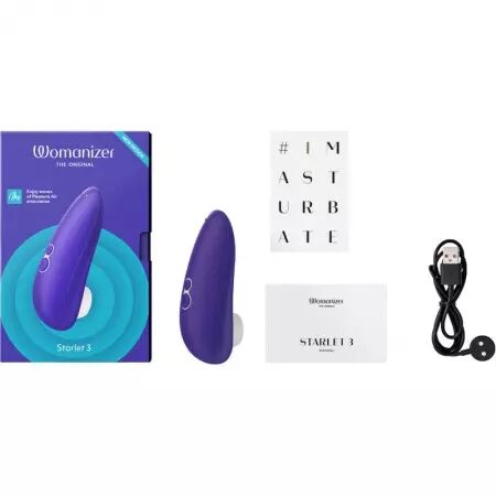 WOMANIZER - STIMULATEUR CLITORAL STARLET 3 INDIGO