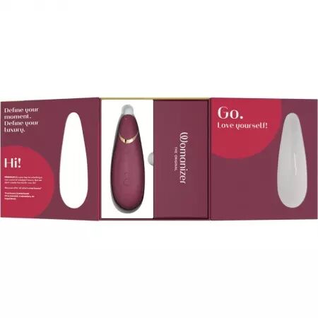 WOMANIZER - STIMULATEUR CLITORAL PREMIUM 2 BORDEAUX
